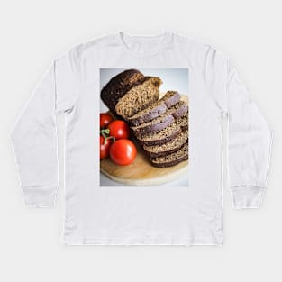 Bread and Tomato Kids Long Sleeve T-Shirt